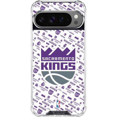 NBA Sacramento Kings History Logo Blast Google Pixel 10 Pro XL Clear Case